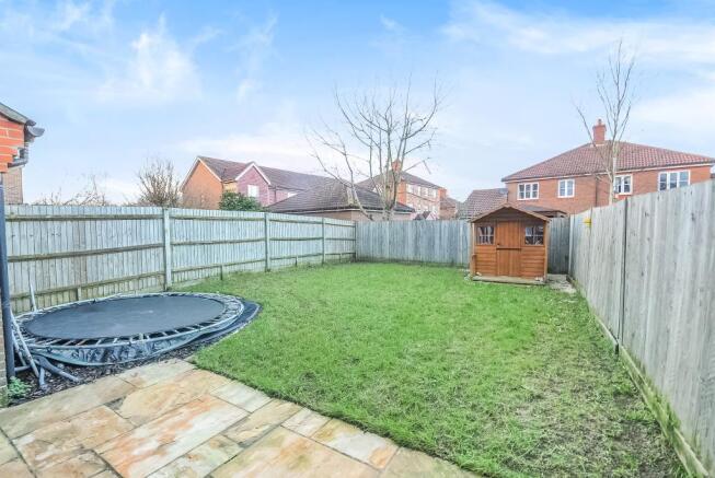 Rear garden