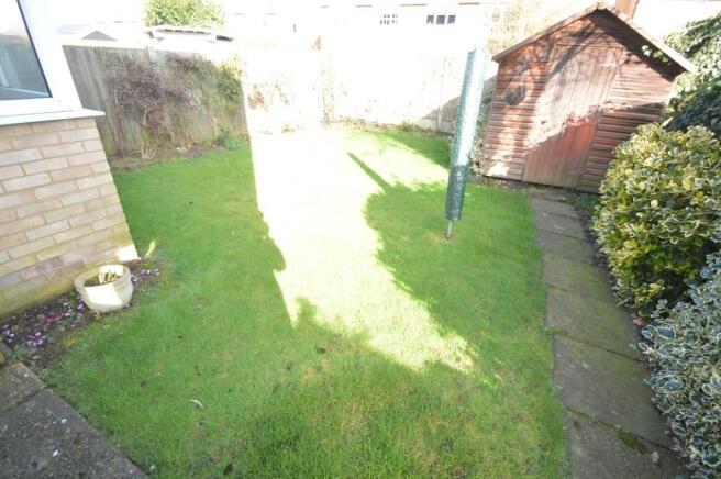 Rear garden