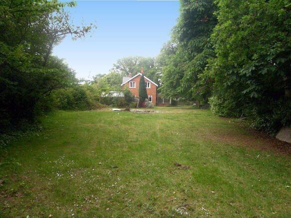 Side of house and garden