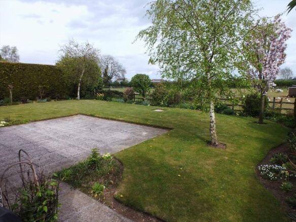 Rear garden