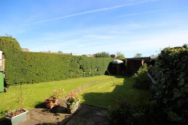Rear garden