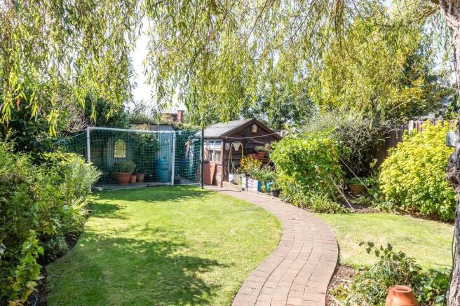 Rear garden