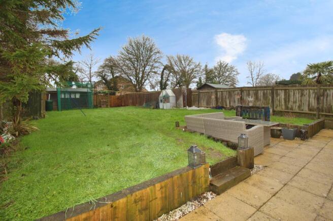 Rear garden