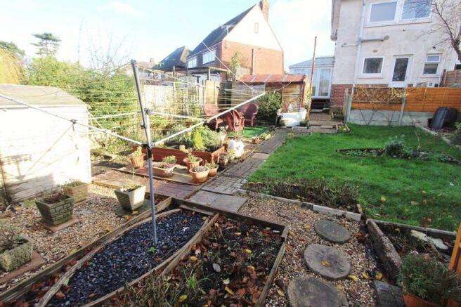 Rear garden