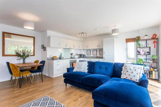Open Plan Reception to Kitchen