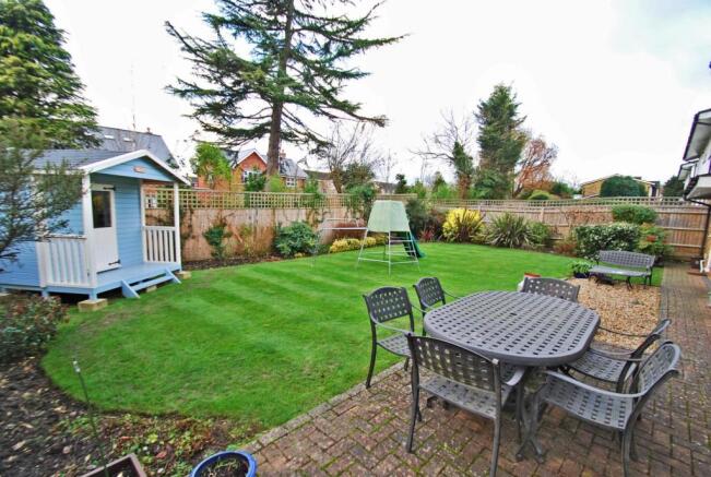 Rear garden