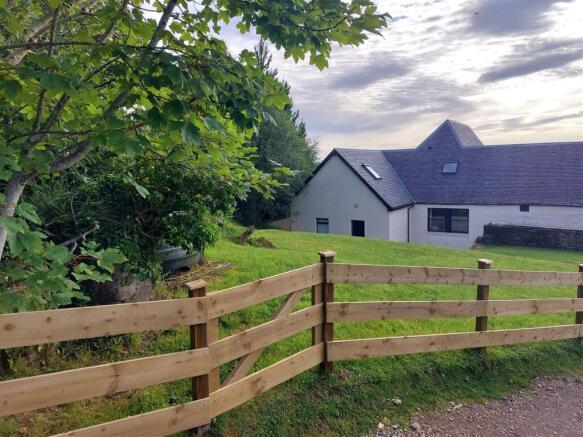 View from rear garden