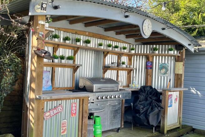 Under Cover BBQ Area