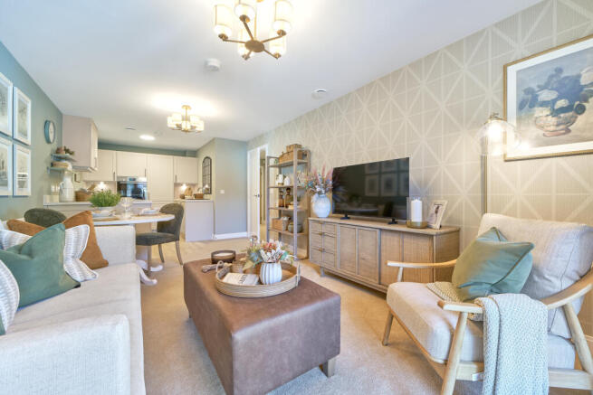 Show home living room