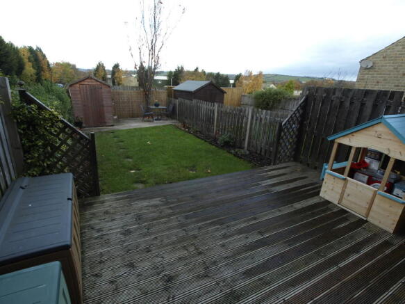 Rear garden