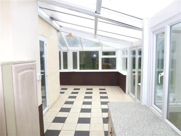 UTILITY AREA AND CONSERVATORY