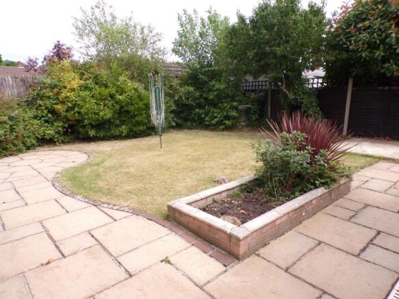Rear garden