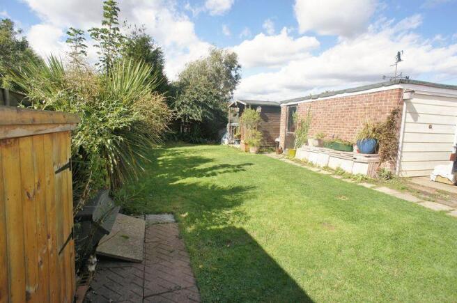 Rear garden