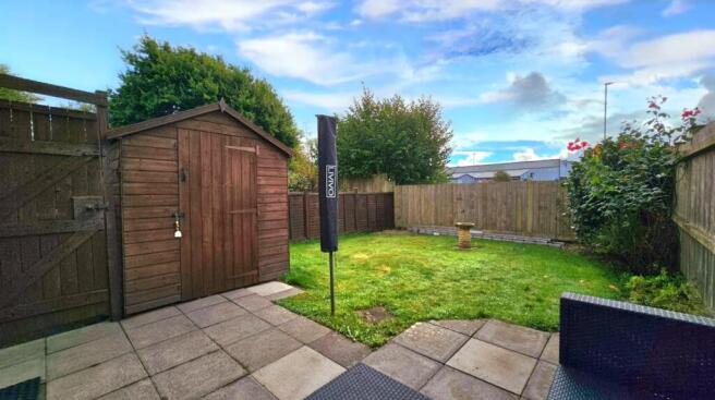 Rear garden