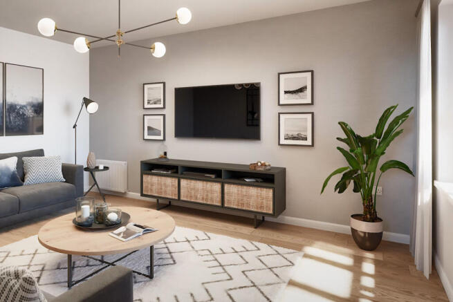 Lounge in four bedroom home