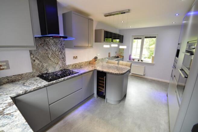 Open plan kitchen