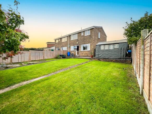 Rear of Property