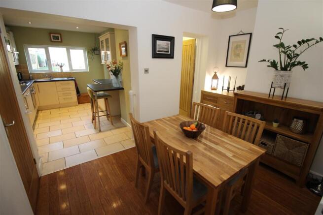 Dining thru Kitchen