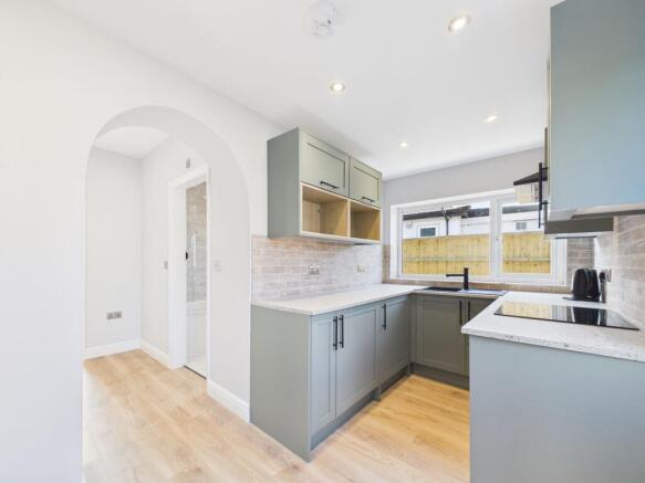 Kitchen from Dining Area