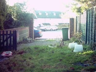 Rear garden