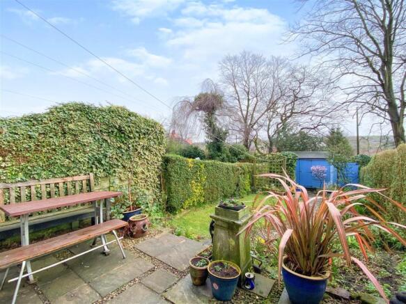 Private rear garden