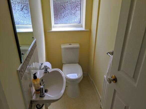 Down stairs toilet