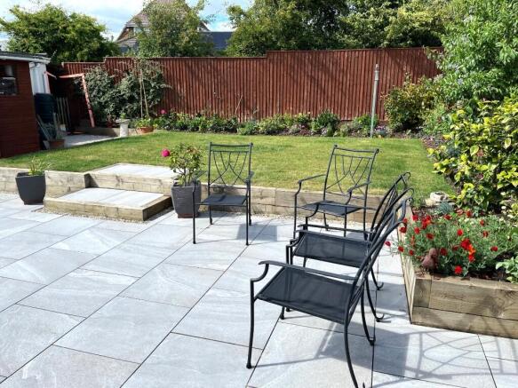 Rear garden