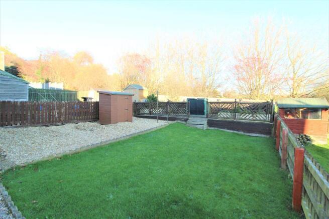 Rear garden