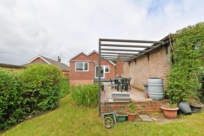 Rear Garden & Garage 