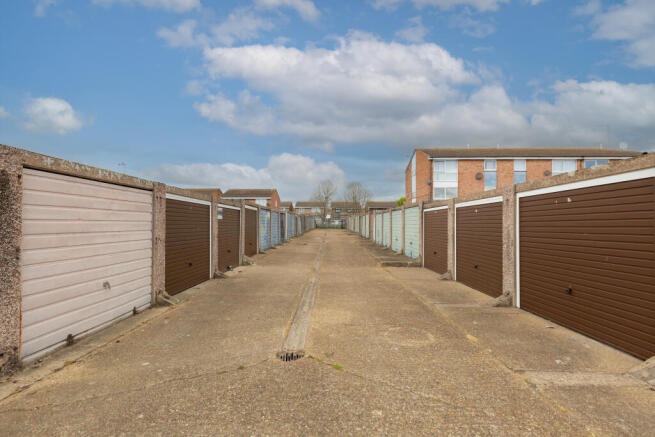 Garages at Clyde Rear of 26 Ashlands Court, Coronation Avenue East, Tilbury, Essex, RM18 8RY