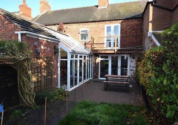 rear view of property