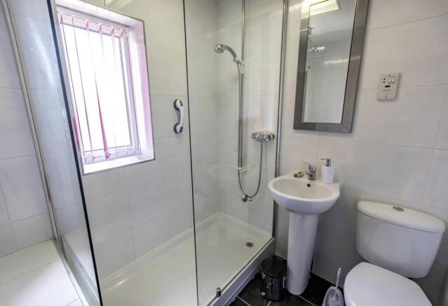 Bathroom with shower