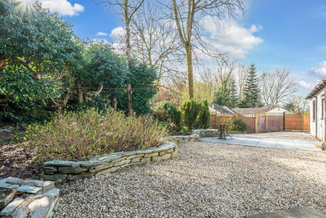 Rear garden