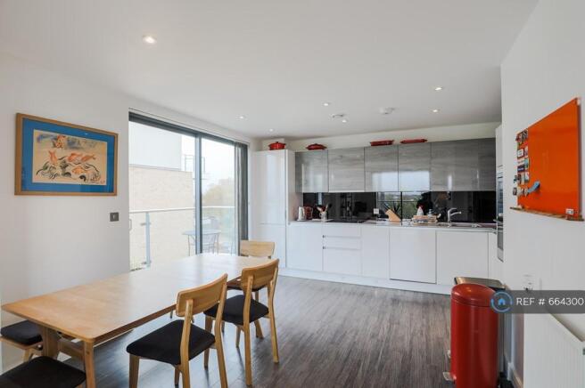 Open Plan Living Room And Kitchen