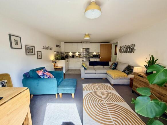 Open Plan reception Room & Kitchen