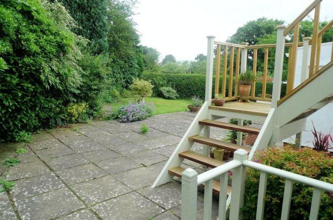 rear patio