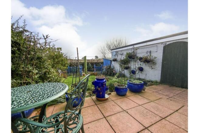 Rear garden