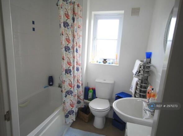 Bathroom With Shower Over