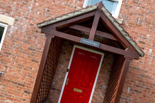 Front entrance...