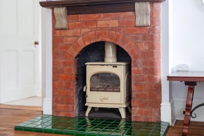 Hallway Fireplace
