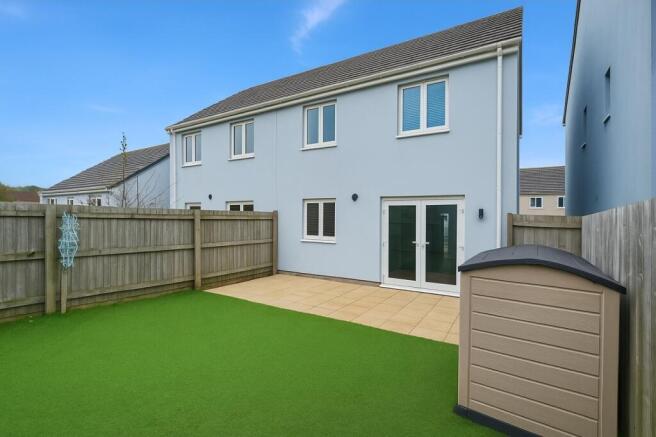 Rear garden