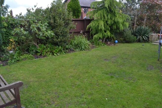 Rear garden