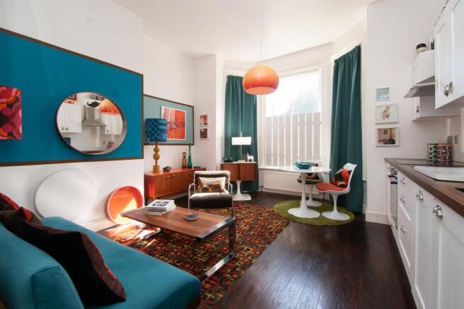Open plan living space