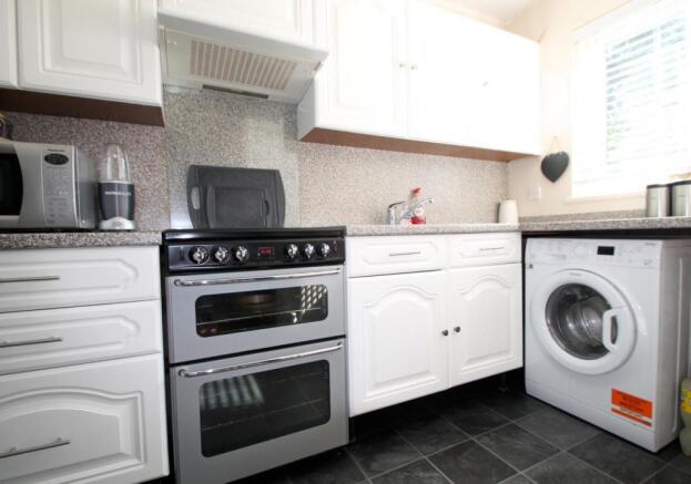 Kitchen with applian