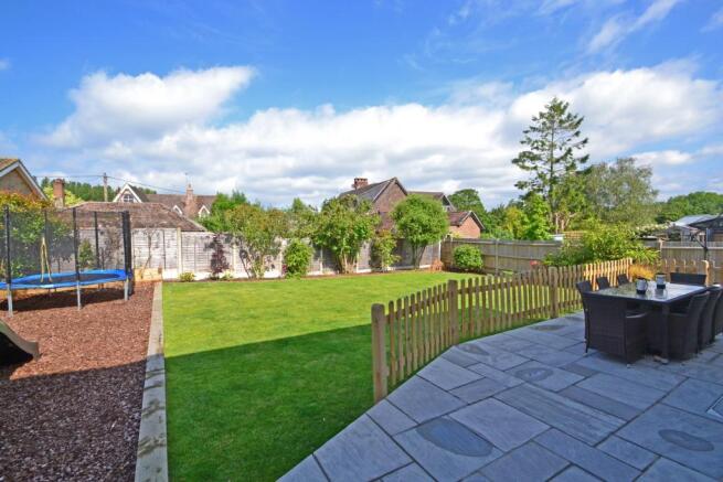 Rear garden