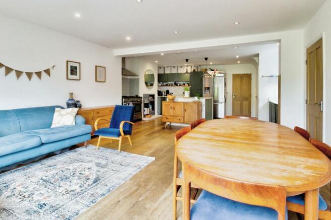 Dining through to kitchen