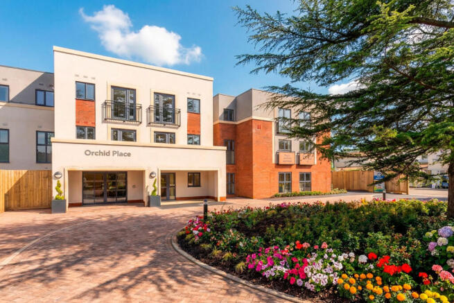 Front of Orchid Place