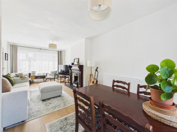 Open Plan Lounge And Dining Room