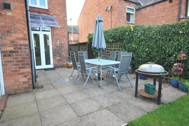 Rear Patio Area