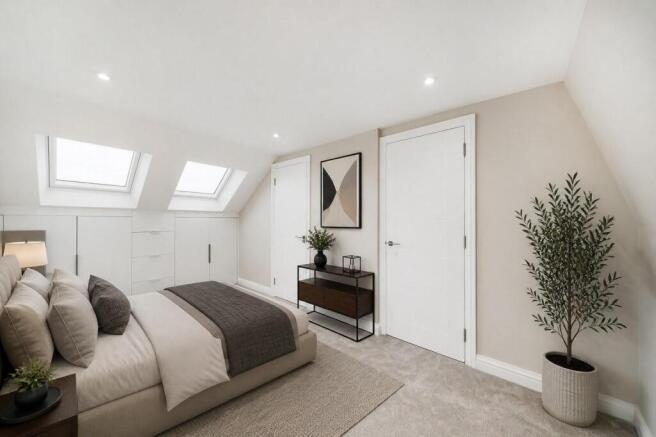 AI Dressed Bedroom